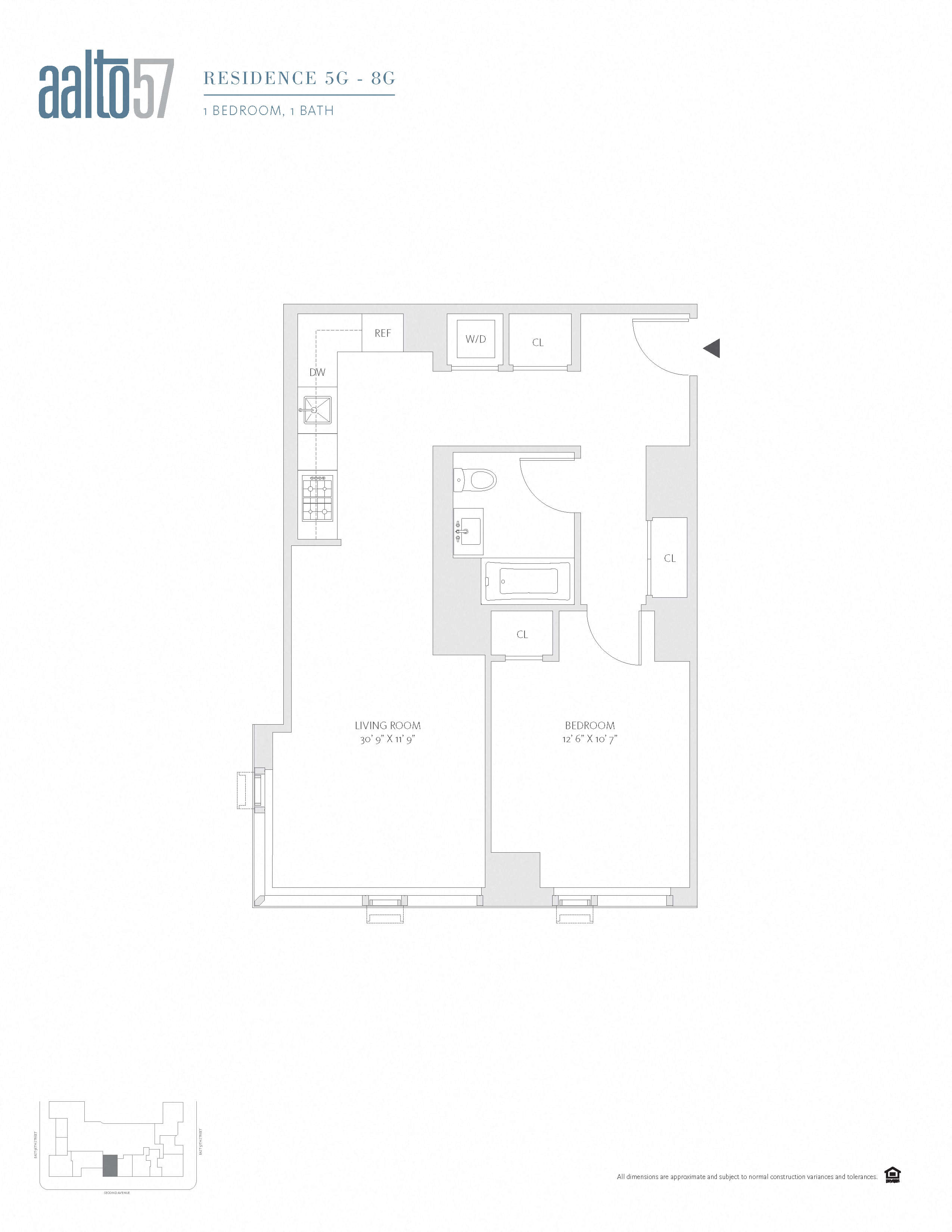 Apartment 07G floorplan